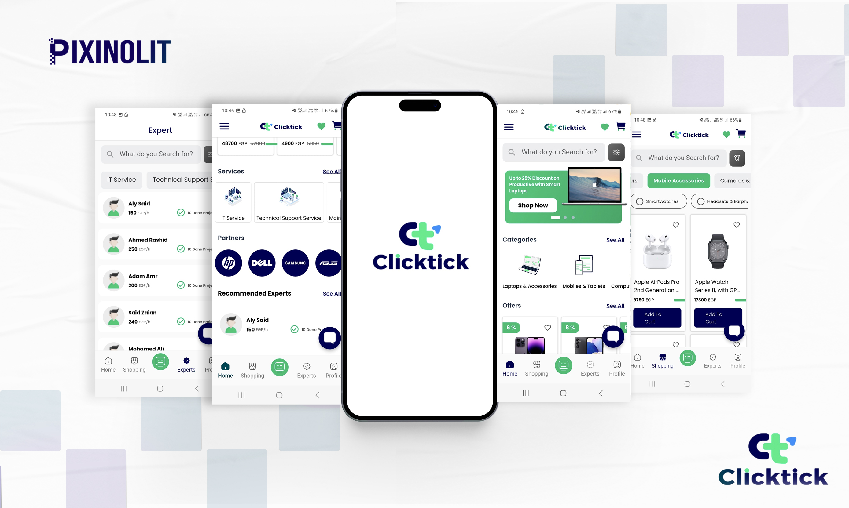 Clicktick application