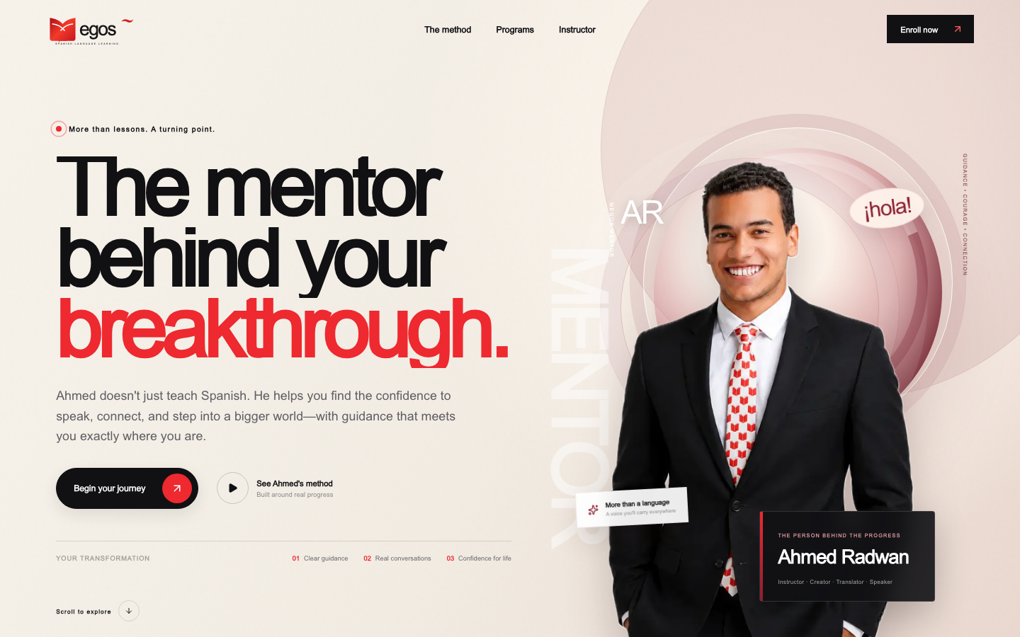 Megos Spanish — منصة تعليمية